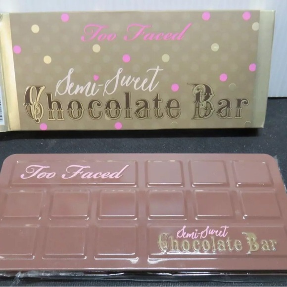 NEW Too Faced Semi-Sweet Chocolate Bar Eye Shadow Palette- (NIB) - Picture 1 of 6